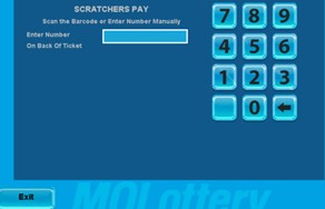 Scratchers Pay Screen