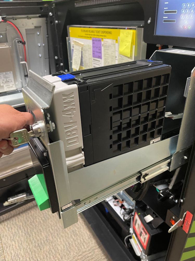 G20 JCM Cash Box Pull Out H1000