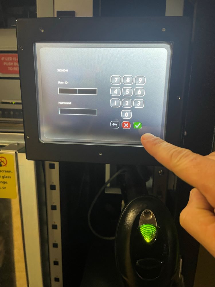 GTouch Retailer Log in