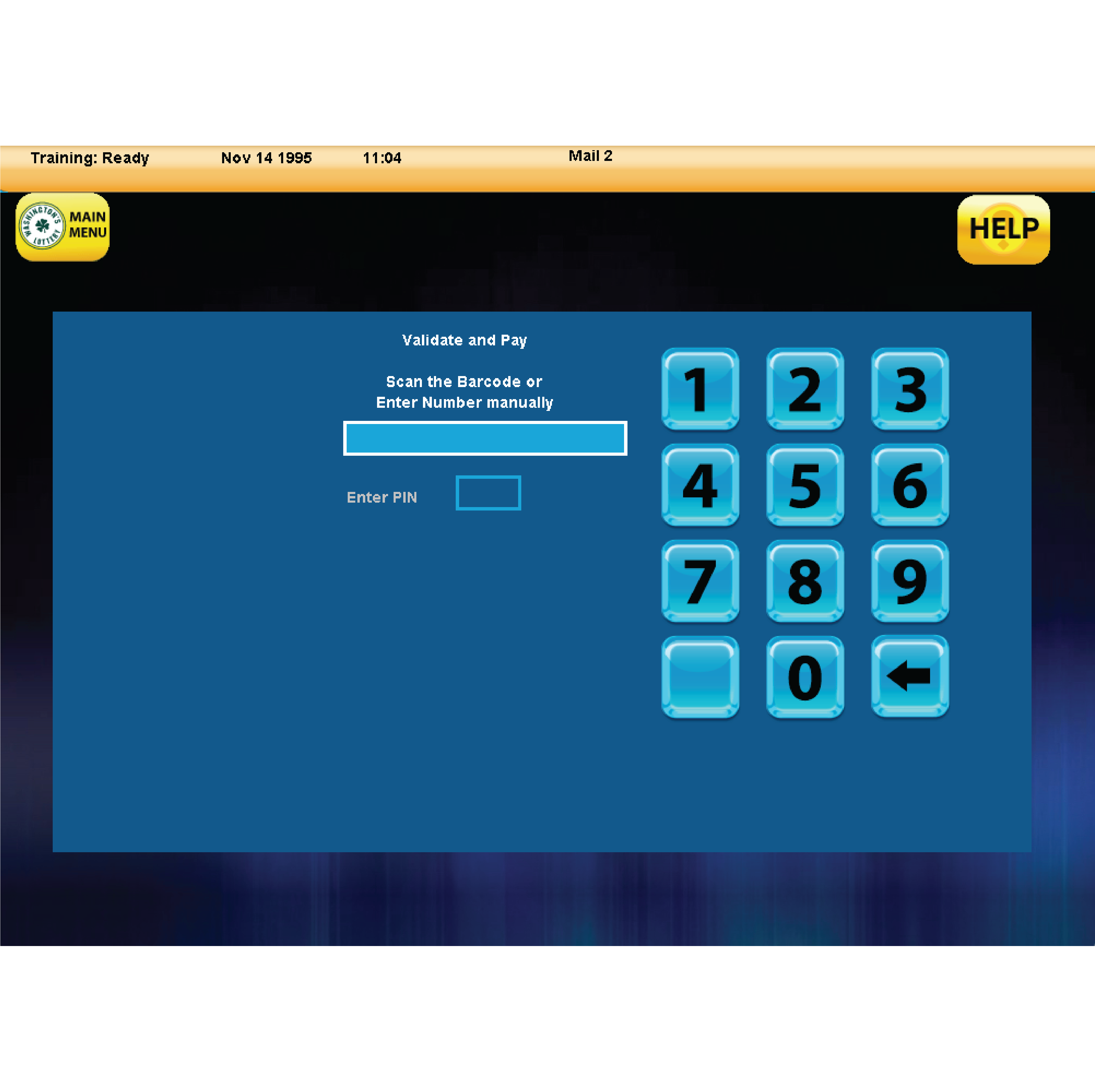 Scratch Pay Screen H1000
