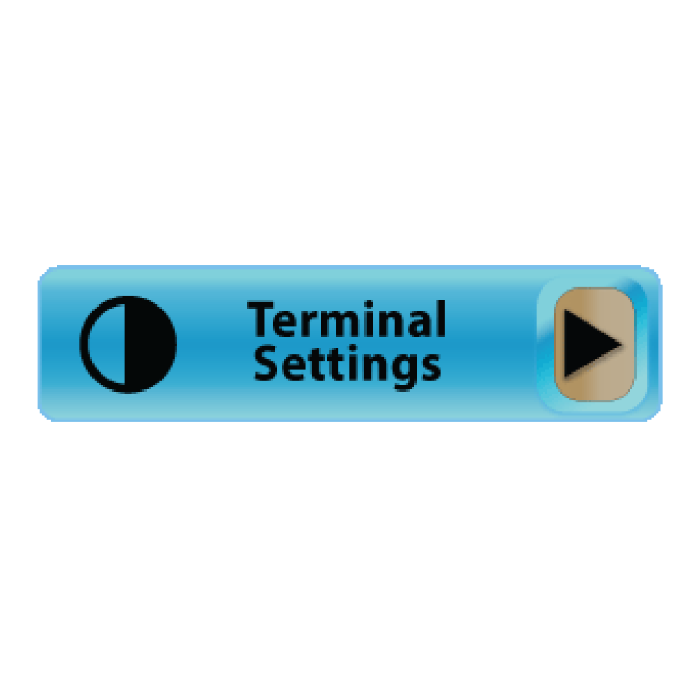 Terminal Settings Button H1000