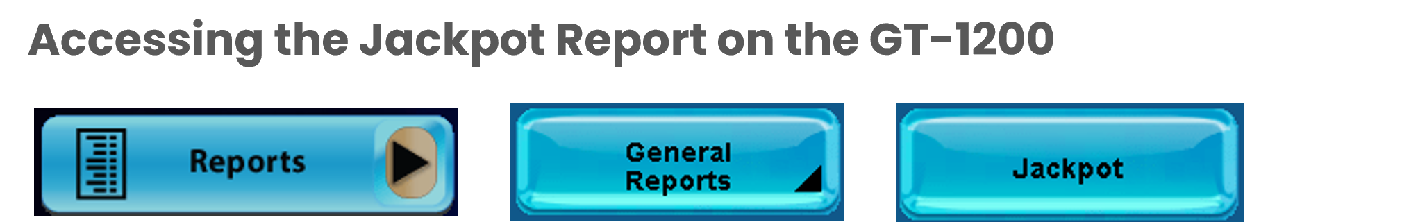 accessing jackpot report