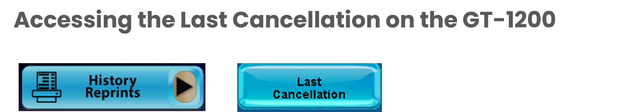 accessing last cancellation