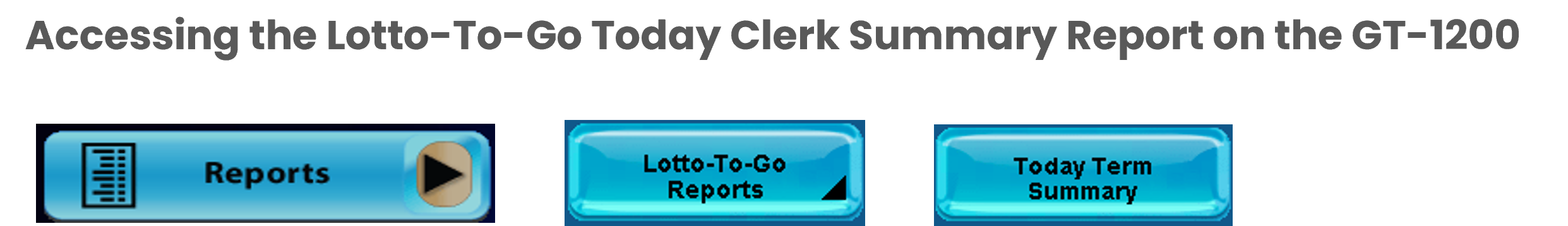 accessing lotto to go today clerk summary