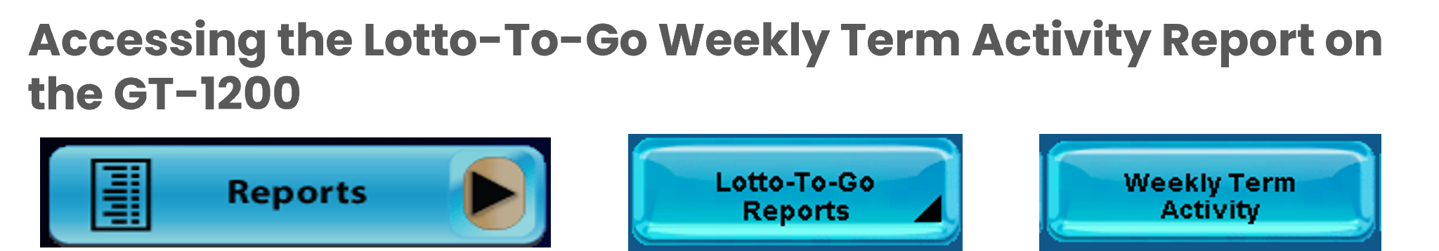 accessing lotto to go weekly activity