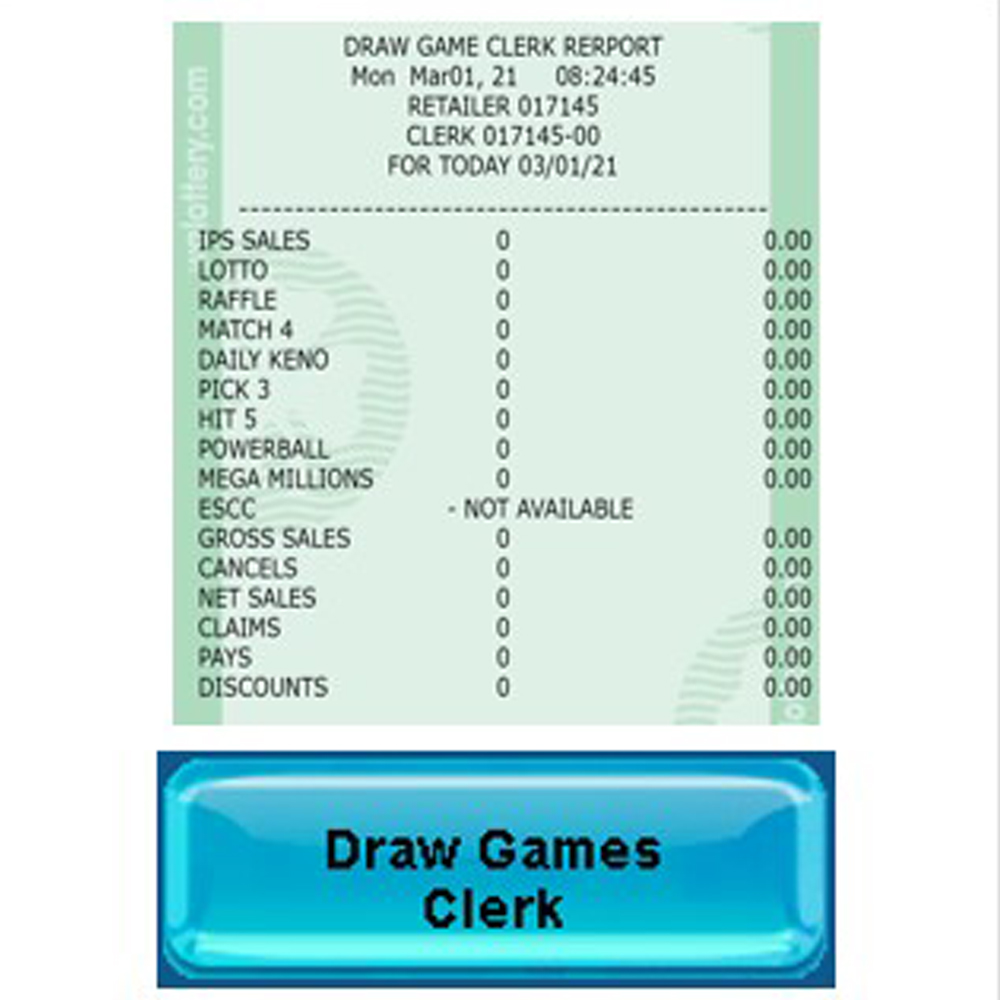 draw games clerk
