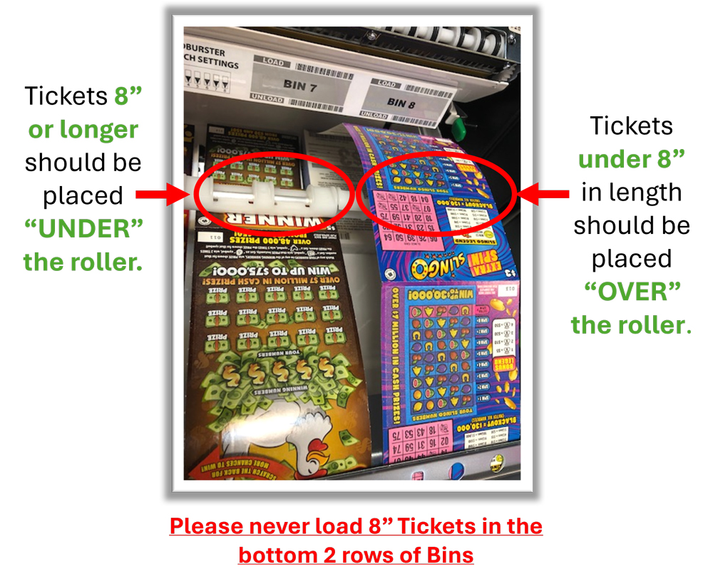 loading unloading bins